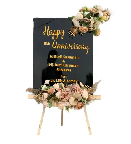 Papan Bunga Akrilik Karang Dalo