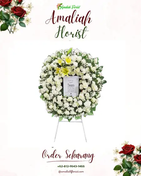 Krans Bunga Duka Karang Dalo